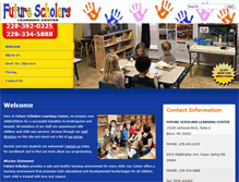 Tablet Screenshot of futurescholarslearningcenter.com